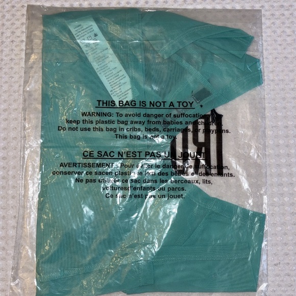 NEW! IRON FIST | MERMAID FOR LIFE | Mesh Crop Top Aqua Seashells Size MEDIUM - Picture 12 of 14